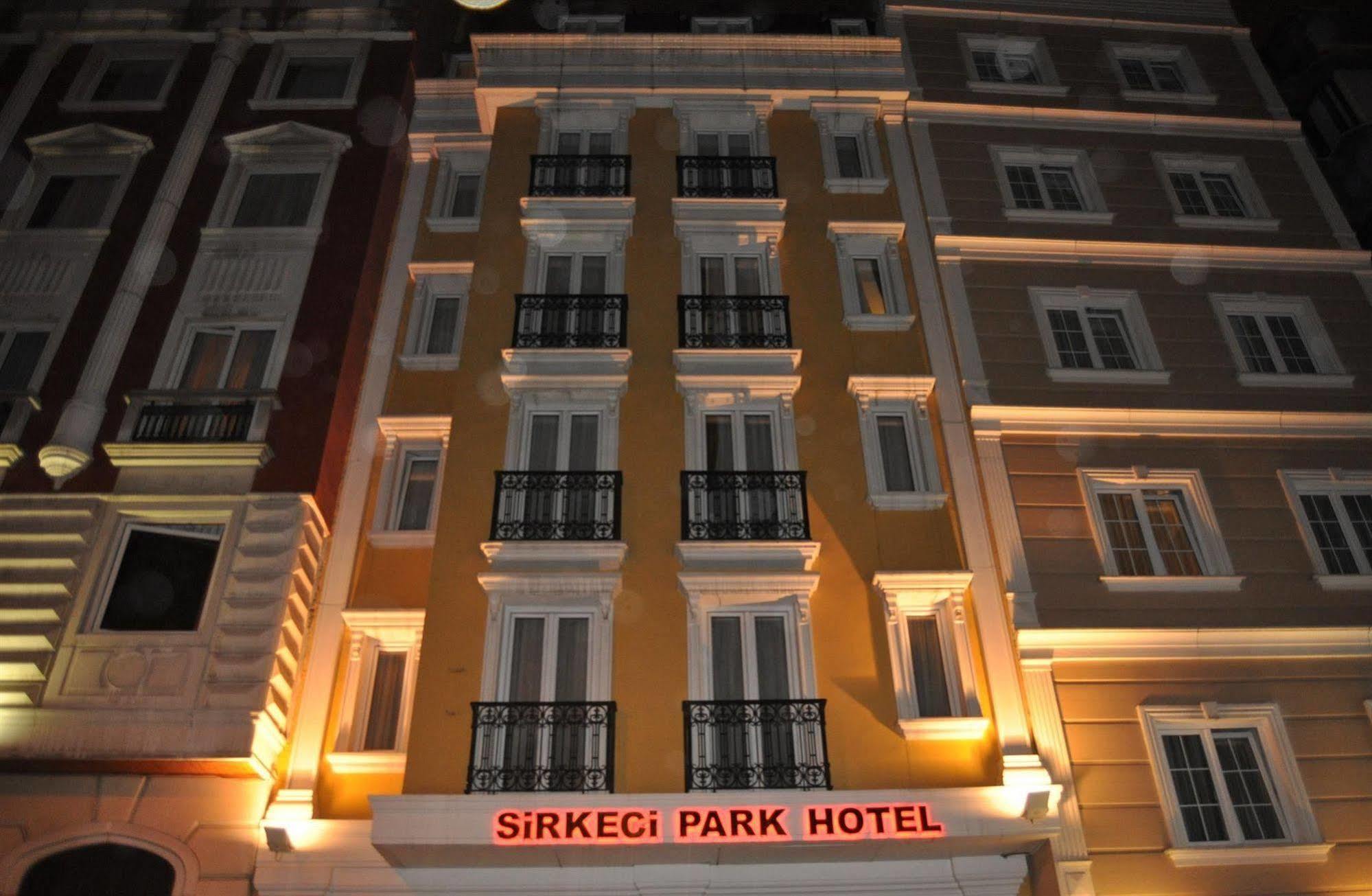 Sirkeci Park Hotel Istanbul Eksteriør billede